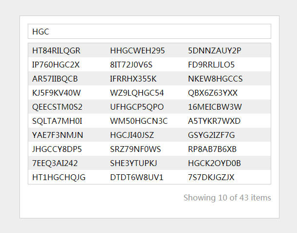 js-css-filter-table