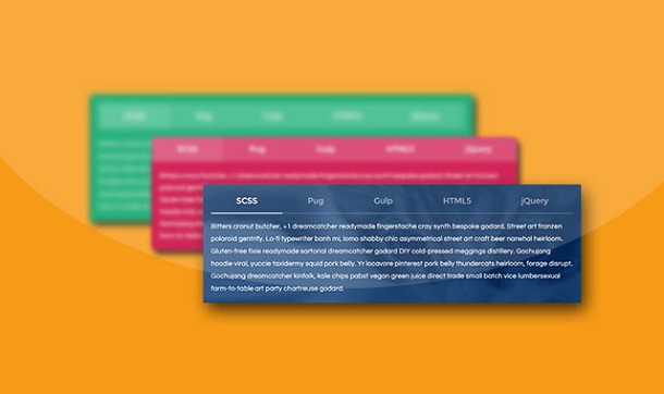 jquery-tab-colorful